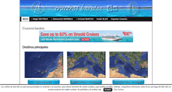 Desktop Screenshot of crucerosbaratosok.com