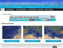 Tablet Screenshot of crucerosbaratosok.com